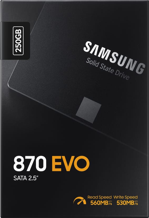 Disque Dur Interne SSD Samsung 870 EVO - 2,5" SATA