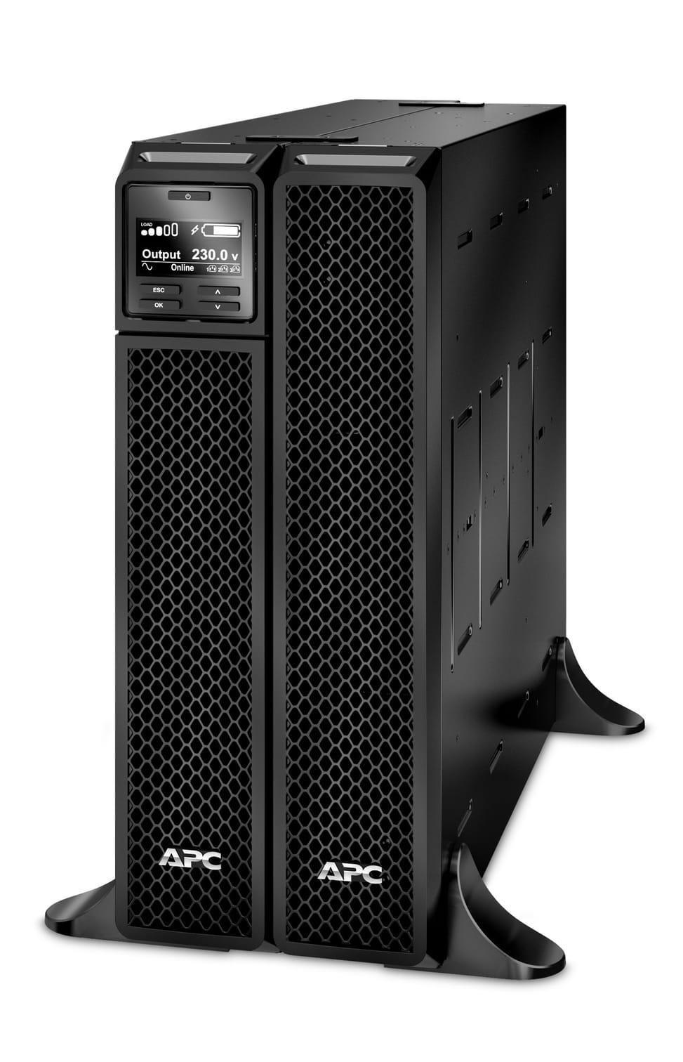 جهاز UPS On-Line APC Smart-UPS SRT SRT2200XLI - 1980 W / 2200 VA - 8 مقابس C13 + مقبسان C19 — صورة 6