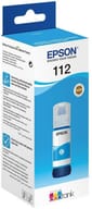 Epson 112 Cyan - Bouteille d'encre Epson EcoTank d'origine (C13T06C24A)