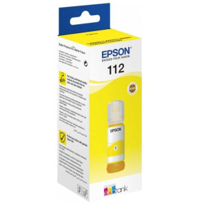 Epson 112 Jaune - Bouteille d'encre Epson EcoTank d'origine (C13T06C44A)