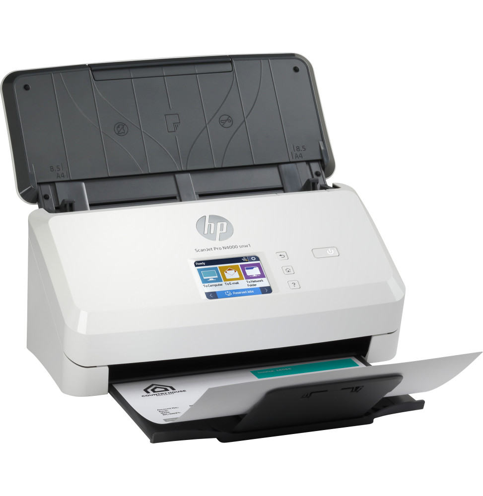 Scanner HP ScanJet Pro N4000 snw1 (6FW08A)