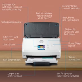Scanner HP ScanJet Pro N4000 snw1 (6FW08A) — image 7