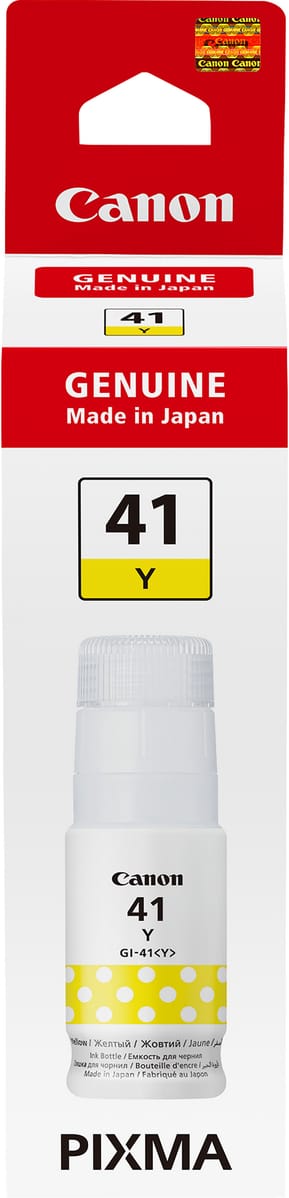 Canon GI-41Y Jaune - Bouteille d'encre Canon d'origine (4545C001AA) — image 2