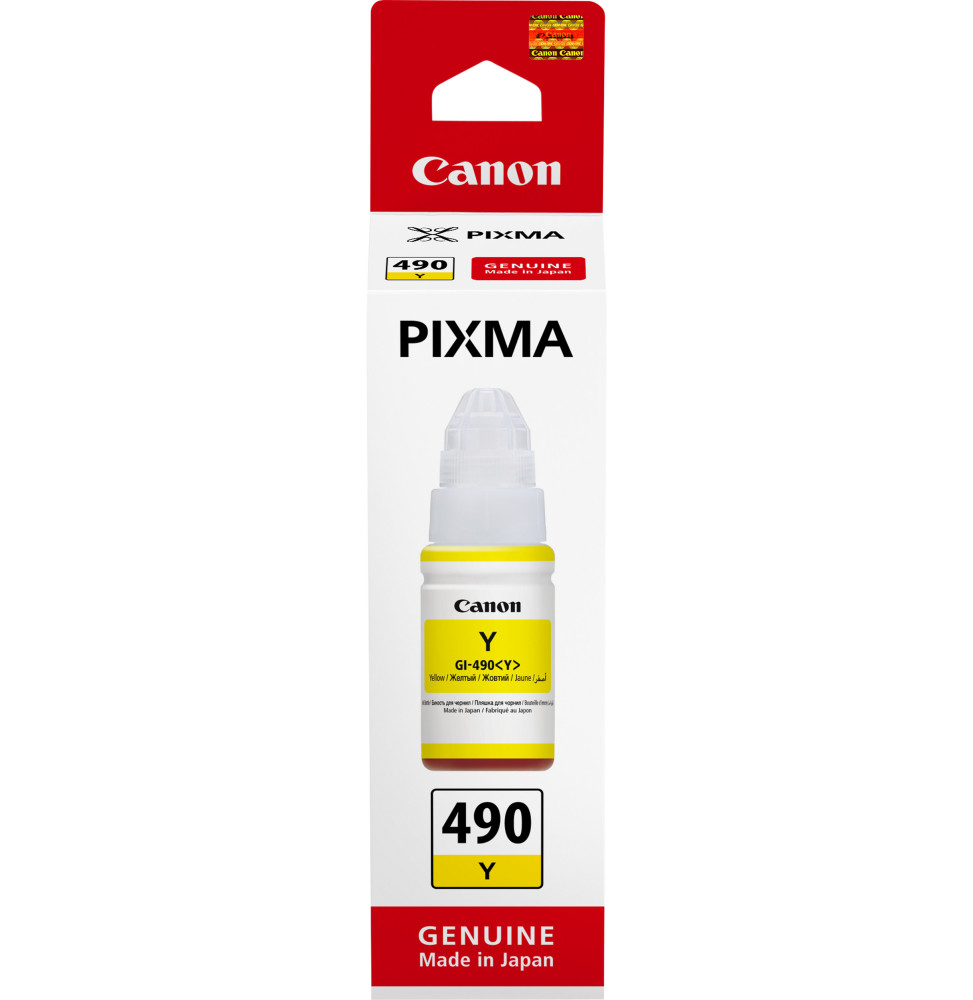 Canon GI-490 Jaune - Bouteille d'encre