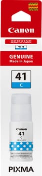 Canon GI-41C Cyan - Bouteille d'encre Canon d'origine (4543C001AA)