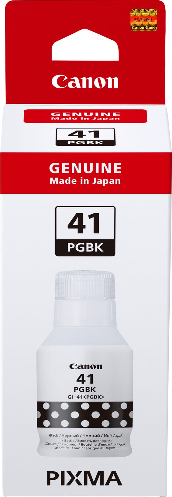 Canon GI-41PGBK Noir - Bouteille d'encre Canon d'origine (4528C001AA)