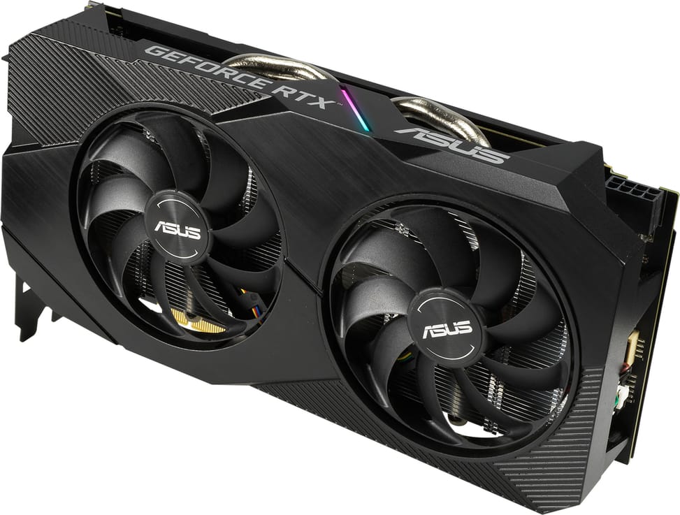 Carte graphique ASUS Dual GeForce RTX™ 2060 EVO 6GB DUAL-RTX2060-6G-EVO (90YV0CH4-M0NA00)