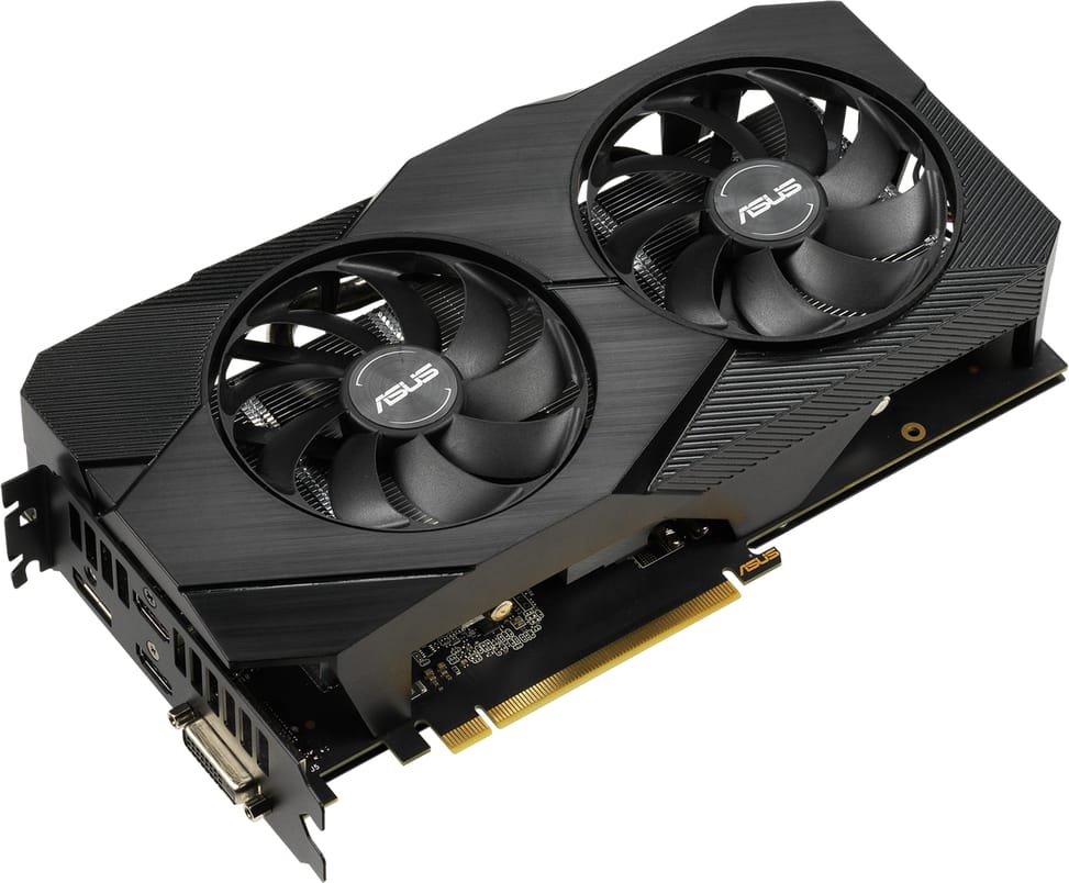 Carte graphique ASUS Dual GeForce RTX™ 2060 EVO 6GB DUAL-RTX2060-6G-EVO (90YV0CH4-M0NA00)