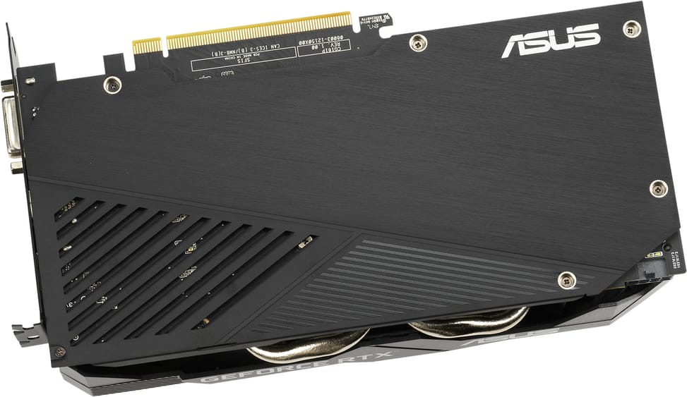Carte graphique ASUS Dual GeForce RTX™ 2060 EVO 6GB DUAL-RTX2060-6G-EVO (90YV0CH4-M0NA00)