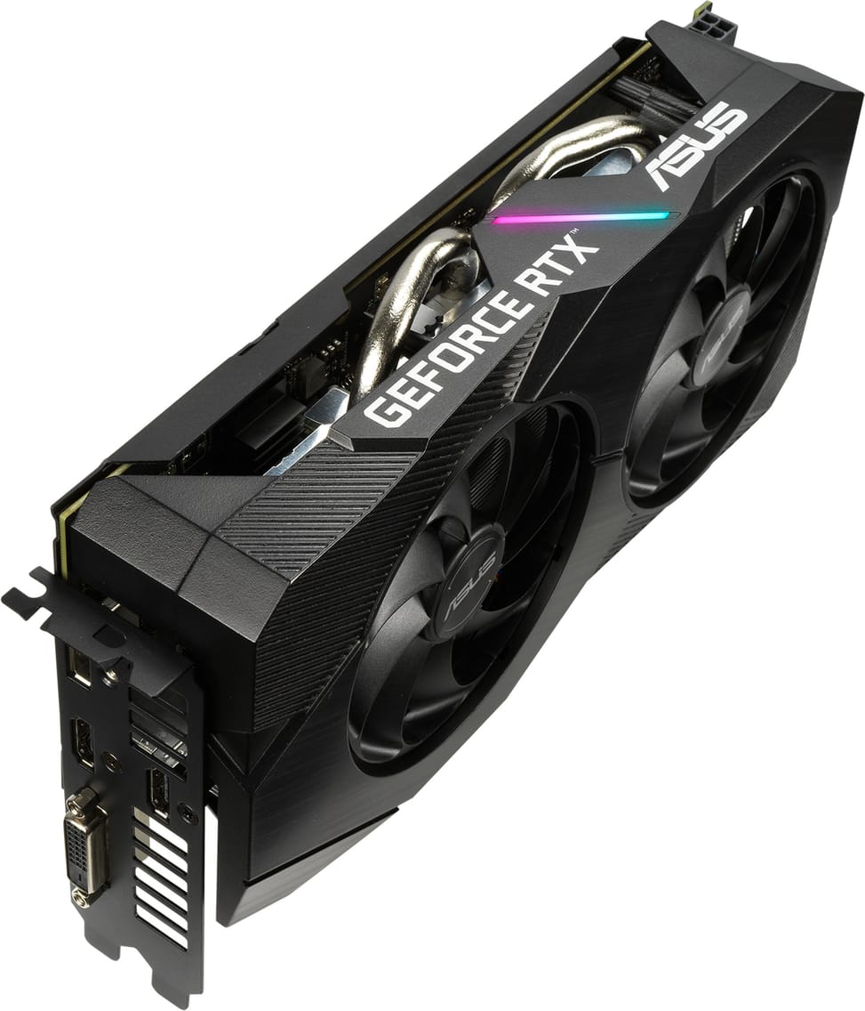 Carte graphique ASUS Dual GeForce RTX™ 2060 EVO 6GB DUAL-RTX2060-6G-EVO (90YV0CH4-M0NA00)