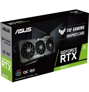 Carte graphique ASUS TUF Gaming GeForce RTX™ 3070 Ti TUF-RTX3070TI-O8G-GAMING (90YV0GY0-M0NA00)