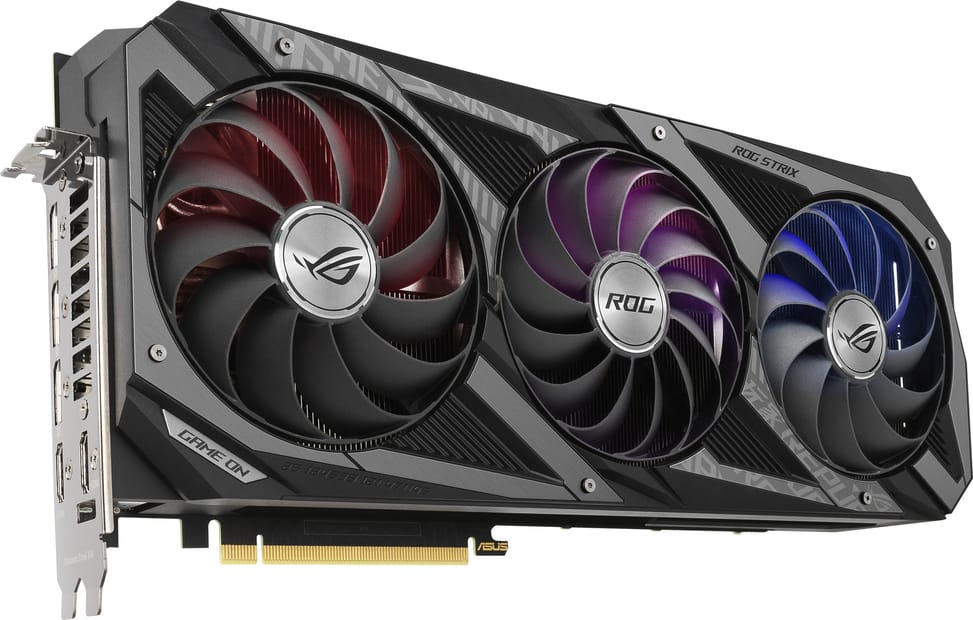 Carte graphique ASUS ROG Strix GeForce RTX™ 3080 Ti OC Edition ROG-STRIX-RTX3080TI-O12G-GAMING (90YV0GT1-M0NM00)