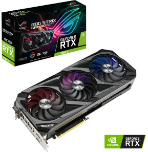 Carte graphique ASUS ROG Strix GeForce RTX™ 3080 Ti OC Edition ROG-STRIX-RTX3080TI-O12G-GAMING (90YV0GT1-M0NM00)