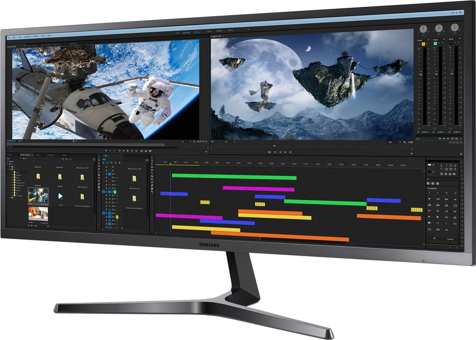 Écran Samsung 34" (LS34J550WQMXZN)