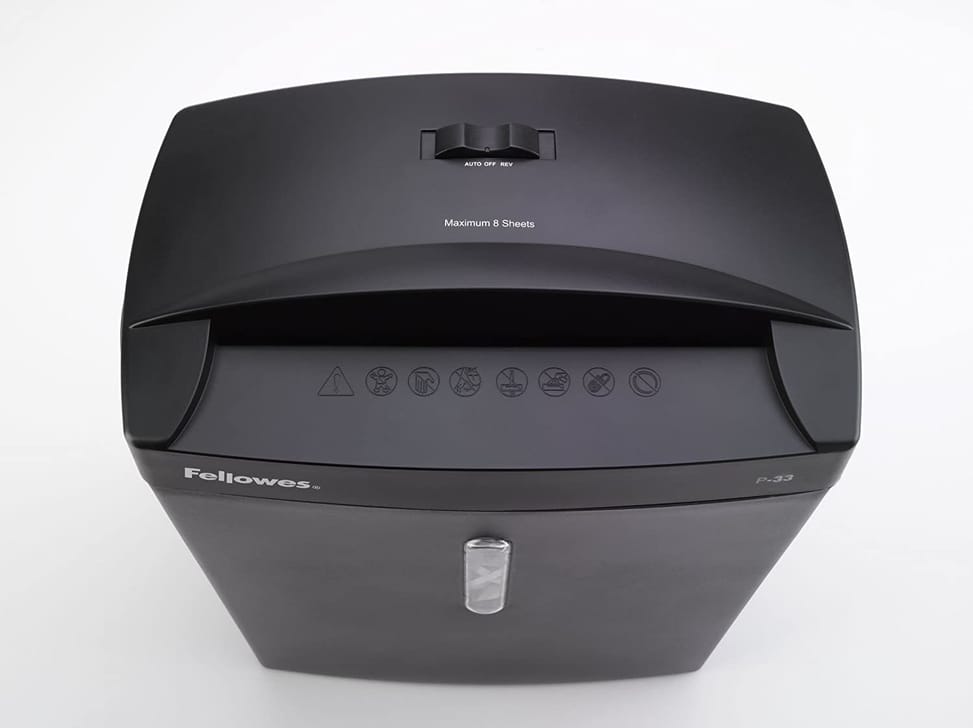 Déchiqueteuse Fellowes Powershred® P-33S à Coupe Droite (3231101)