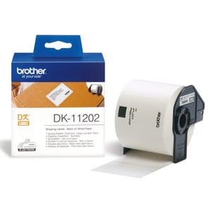 Étiquettes Brother d'expédition - 62 x 100 mm pack de 300 (DK11202)