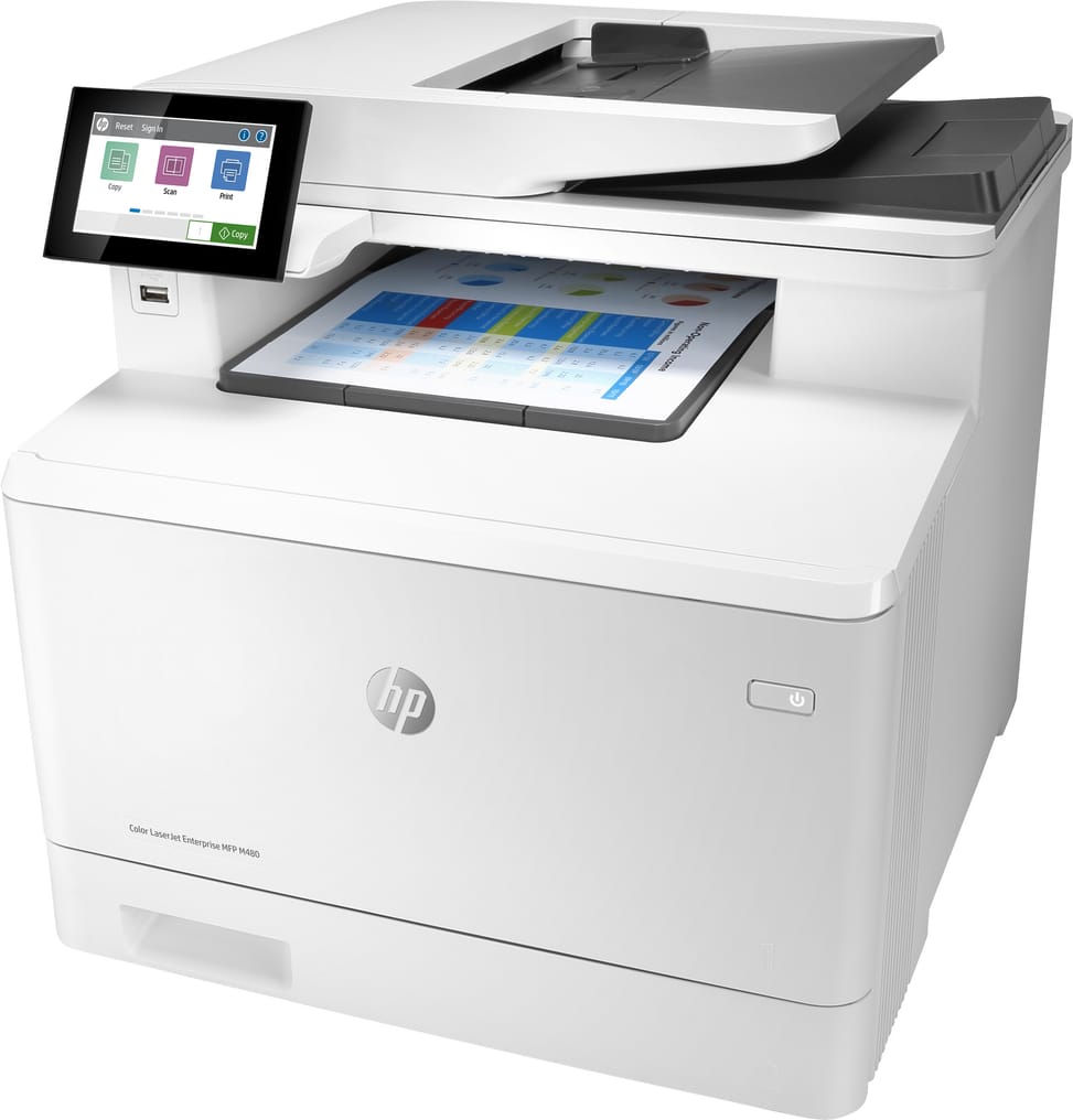 HP LaserJet Enterprise MFP M480f Colour Laser Multifunction Printer (3QA55A) — image 2