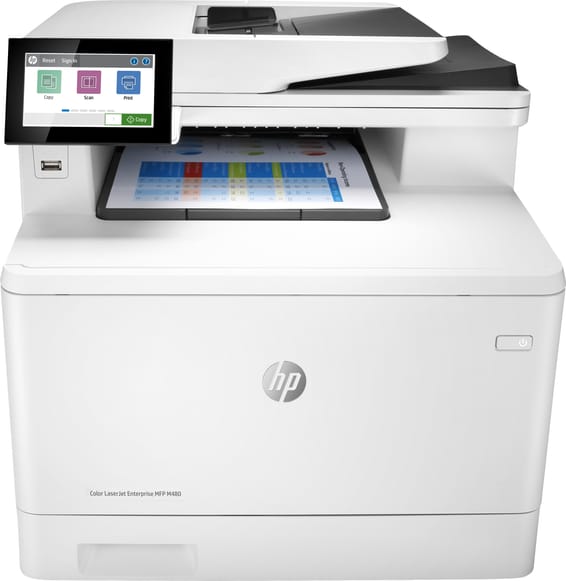 Imprimante Multifonction Laser Couleur HP LaserJet Enterprise MFP M480f (3QA55A)