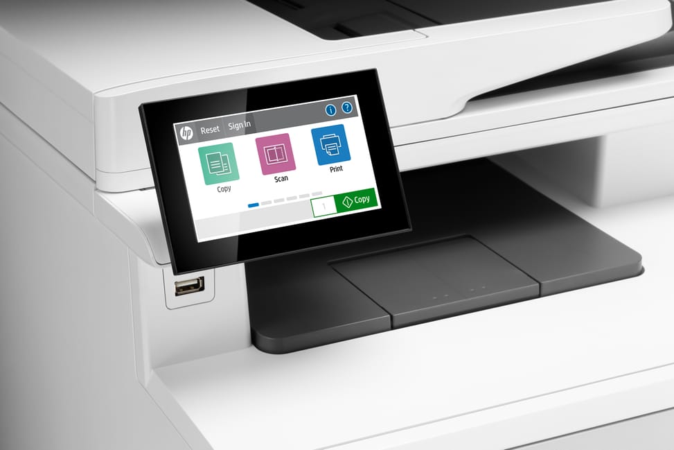 Imprimante Multifonction Laser Couleur HP LaserJet Enterprise MFP M480f (3QA55A)