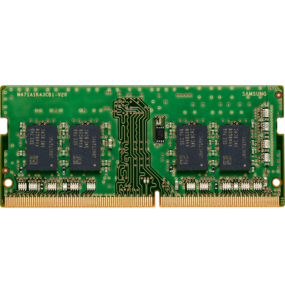 Barrette mémoire DIMM HP 8 Go DDR4 3200 Hz (13L76AA)