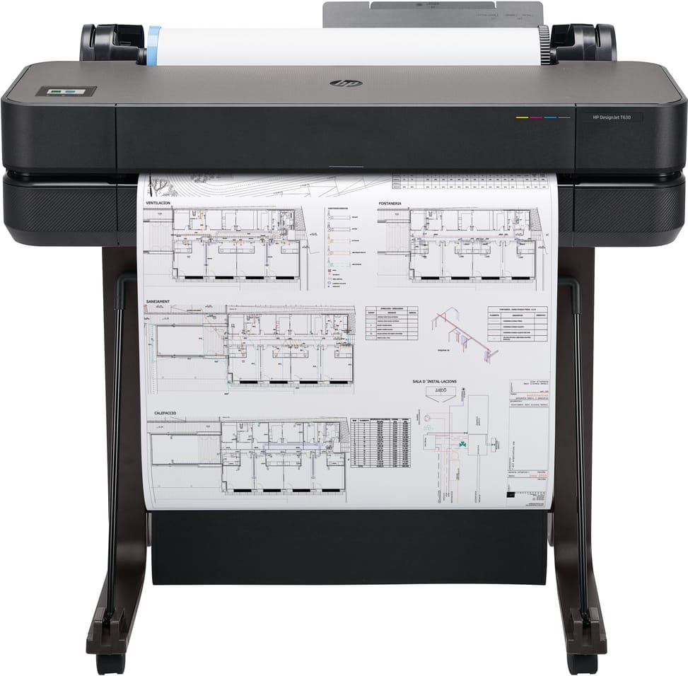 HP DesignJet T630 24-inch Plotter (5HB09A) — image 1