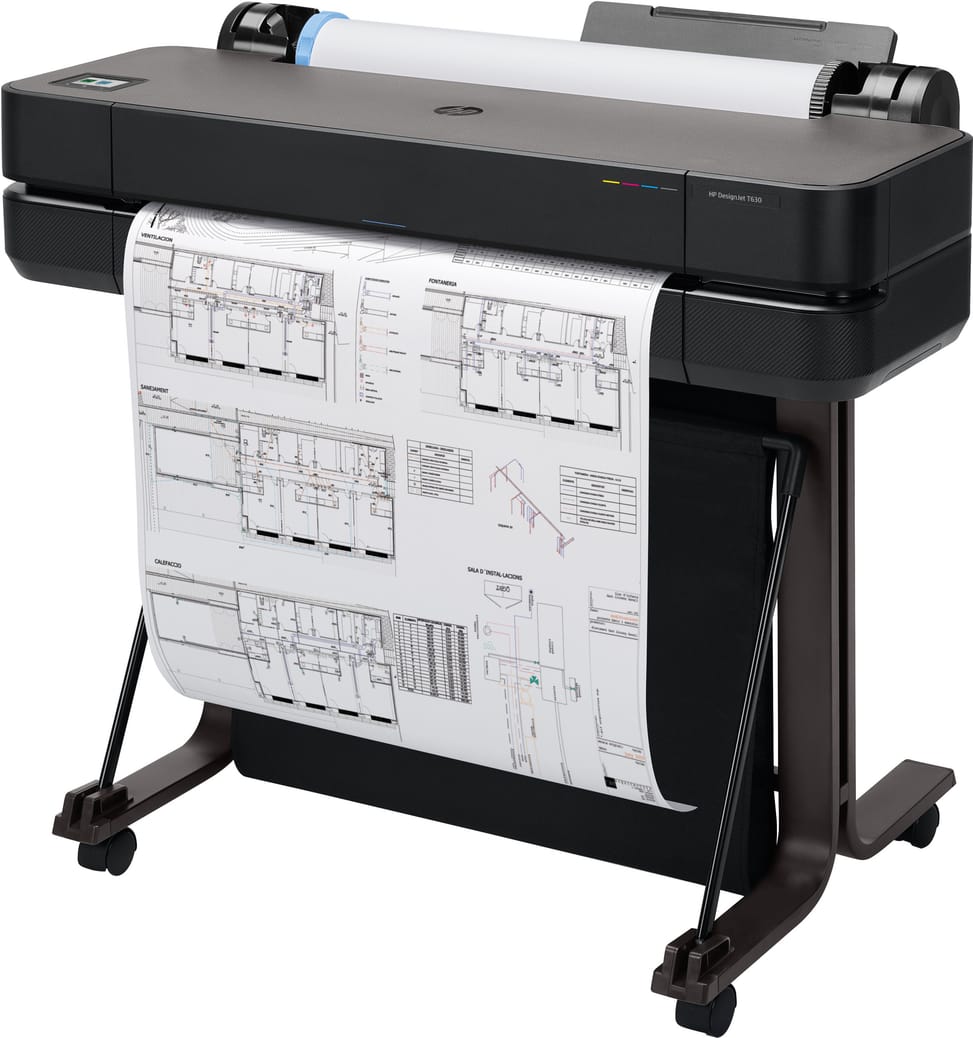 HP DesignJet T630 24-inch Plotter (5HB09A) — image 3