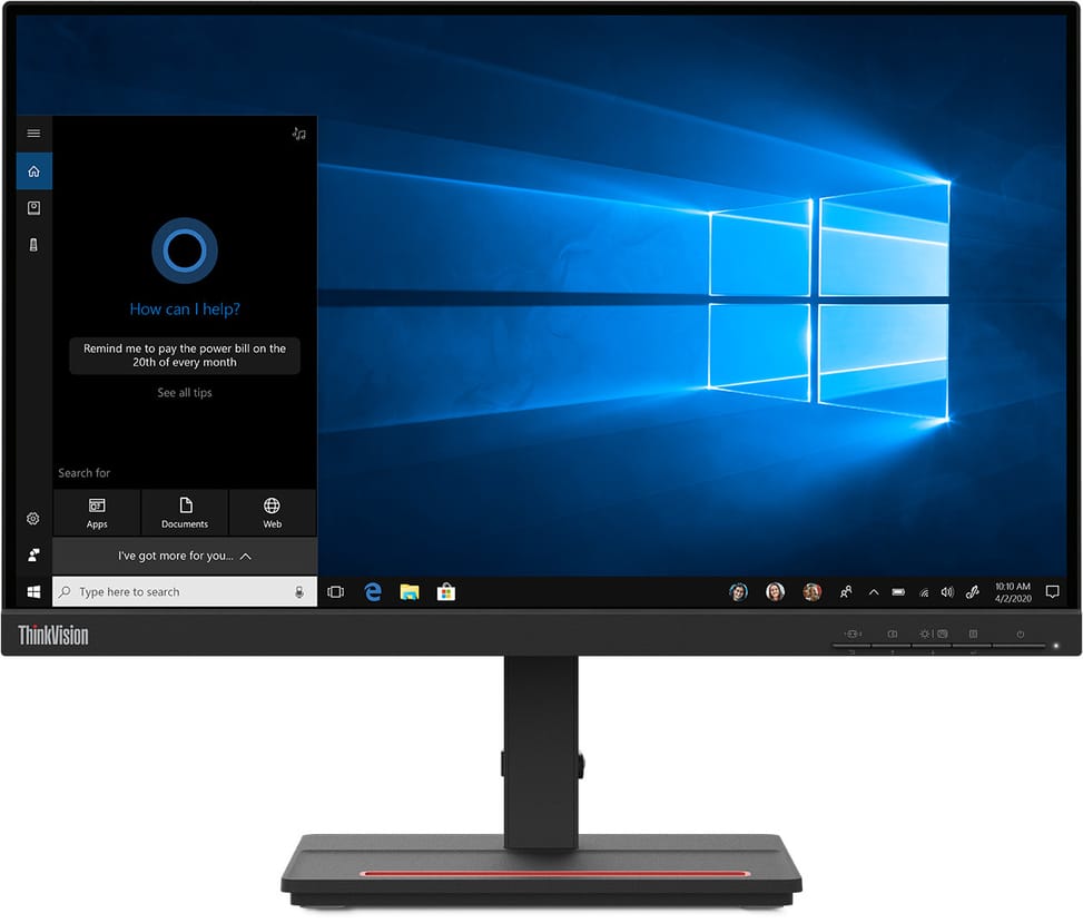 Lenovo ThinkVision S22e-20 21.5" Full HD Monitor (62C6KAT1EU) — image 1