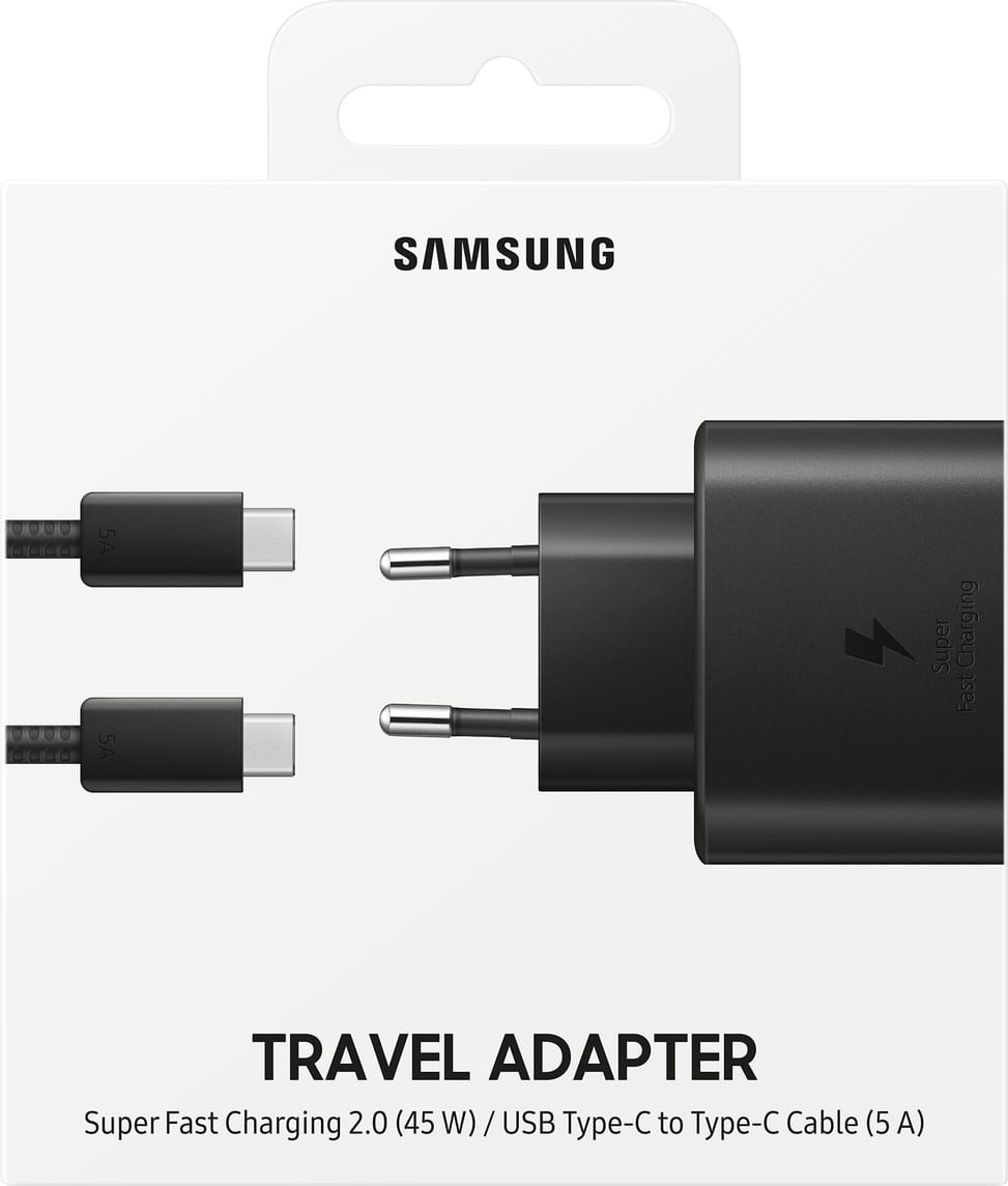 Chargeur ultra rapide Samsung UFC Type-C 45 W (EP-TA845XBEGWW)