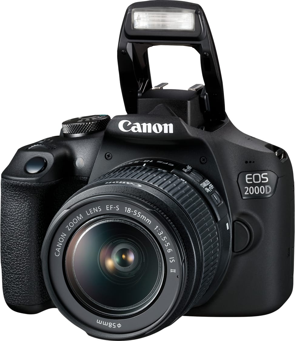 Canon EOS 2000D DSLR Camera + EF-S 18-55mm IS II Lens (2728C003AA) — image 3