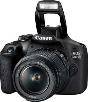 Reflex Canon EOS 2000D + Objectif EF-S 18-55mm IS II (2728C003AA) — image 3