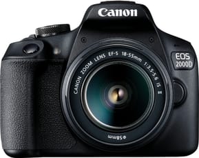 Reflex Canon EOS 2000D + Objectif EF-S 18-55mm IS II (2728C003AA)