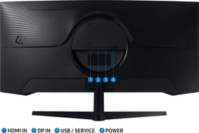 Écran incurvé 34" Samsung Odyssey G5 (LC34G55TWWMXZN) — image 3