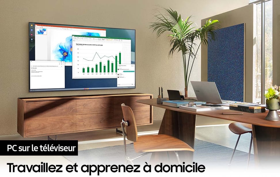Téléviseur Samsung AU7000 intelligent 4K UHD 58" (UA58AU7000UXMV)