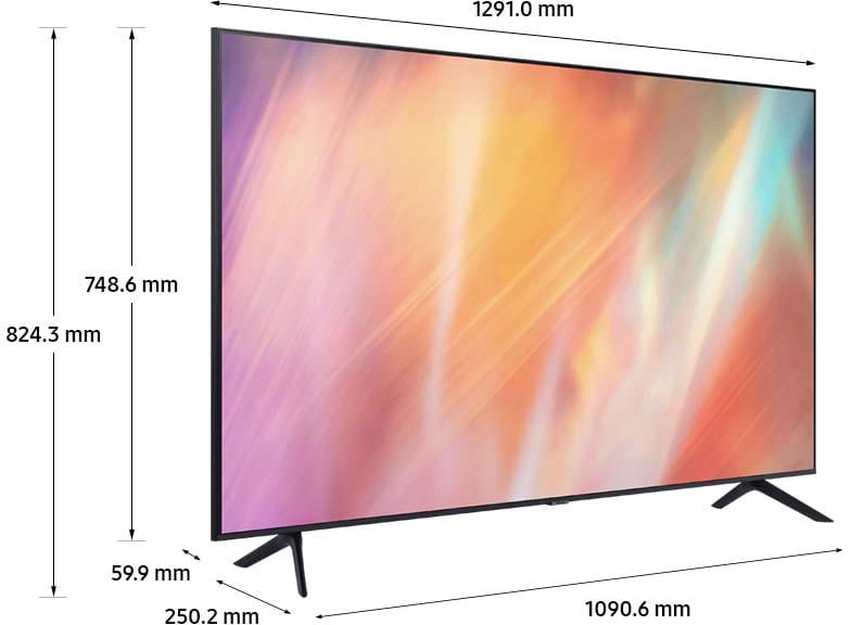 Téléviseur Samsung AU7000 intelligent 4K UHD 58" (UA58AU7000UXMV)