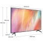 Téléviseur Samsung AU7000 intelligent 4K UHD 58" (UA58AU7000UXMV)