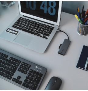 NGS DOCK 7 TO 1 USB-C 2USB A HDMI 4K LAN MICR (WONDERDOCK7)
