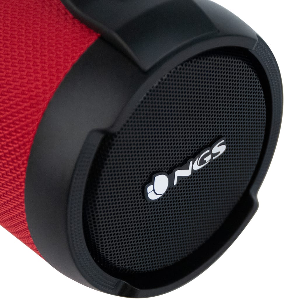 Haut-parleur portable NGS Roller Tempo rouge 20W (ROLLERTEMPORED)