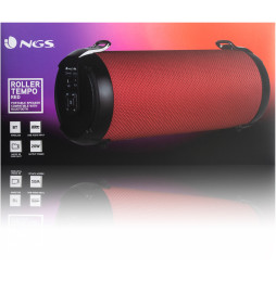 Haut-parleur portable NGS Roller Tempo rouge 20W (ROLLERTEMPORED)