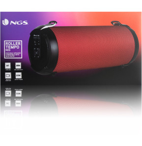 Haut-parleur portable NGS Roller Tempo rouge 20W (ROLLERTEMPORED)