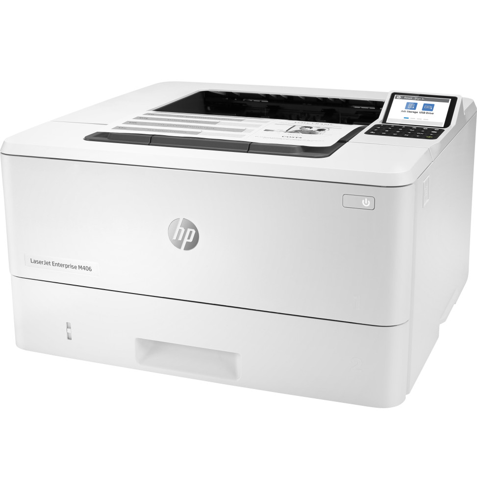 Imprimante Laser Monochrome HP LaserJet Enterprise M406dn (3PZ15A)