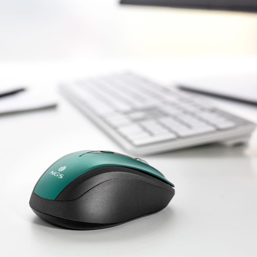 Souris sans fil NGS Evo Mute Bleue (EVOMUTEBLUE)