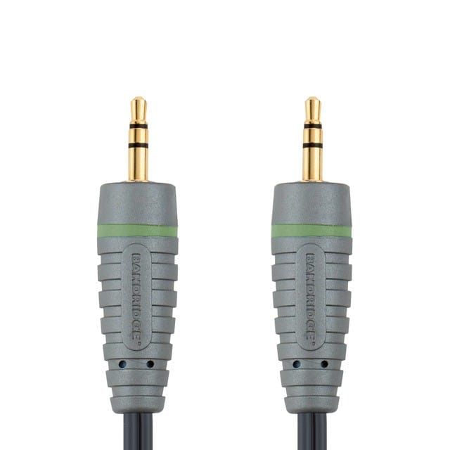 Bandridge Câble audio portable (1x 3.5mm Male - 1x 3.5mm Male) - 5 mètre (BAL3305) — image 1
