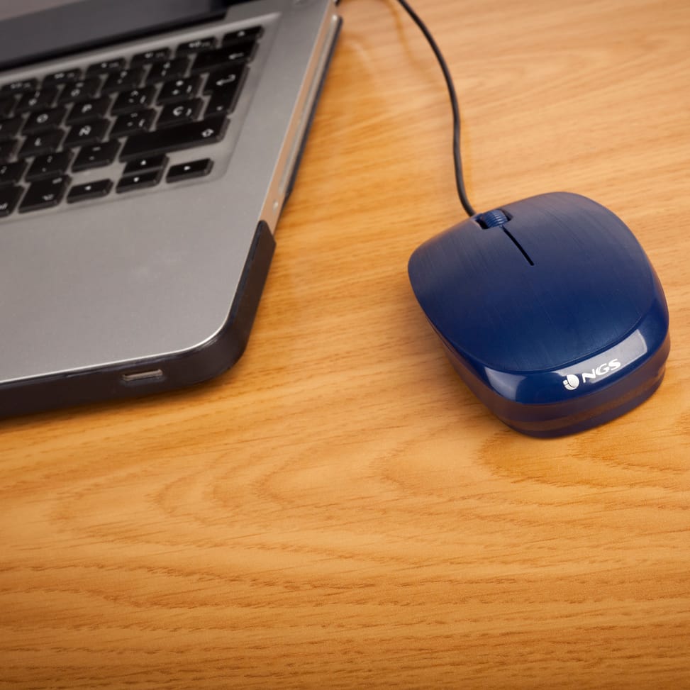Souris filaire NGS Flame Blue (FLAMEBLUE)