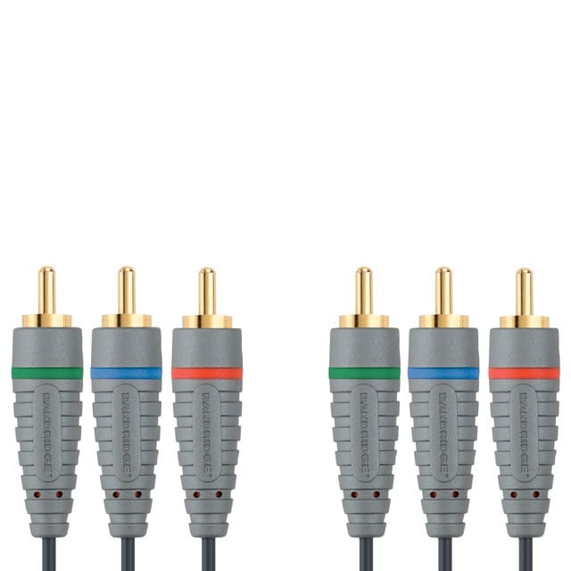 Bandridge Câble Vidéo Component (3x RCA Male, 3x RCA Male) - 2 mètre (BVL3302) — image 1