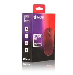 Souris filaire NGS Flame Rouge (FLAMERED)