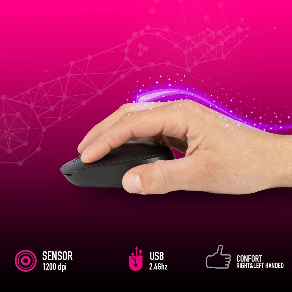 Pack Clavier/Souris sans fil NGS Allure (ALLUREKIT)