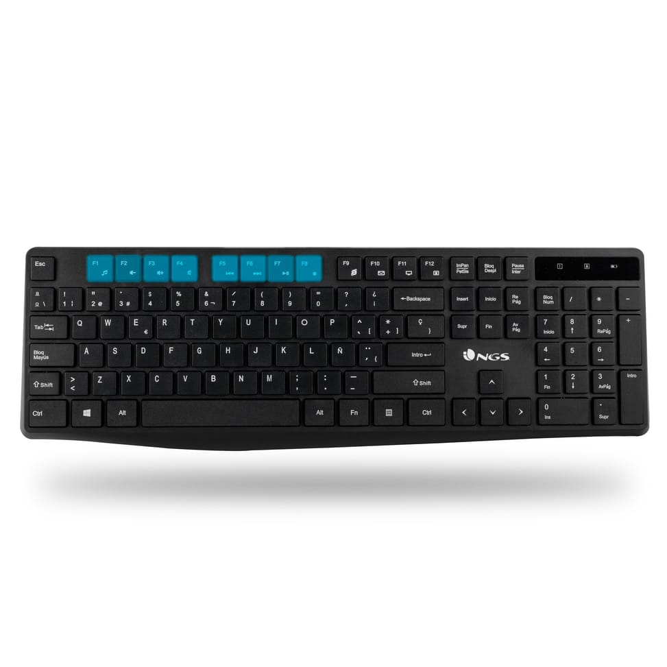 Pack Clavier/Souris sans fil NGS Allure (ALLUREKIT)