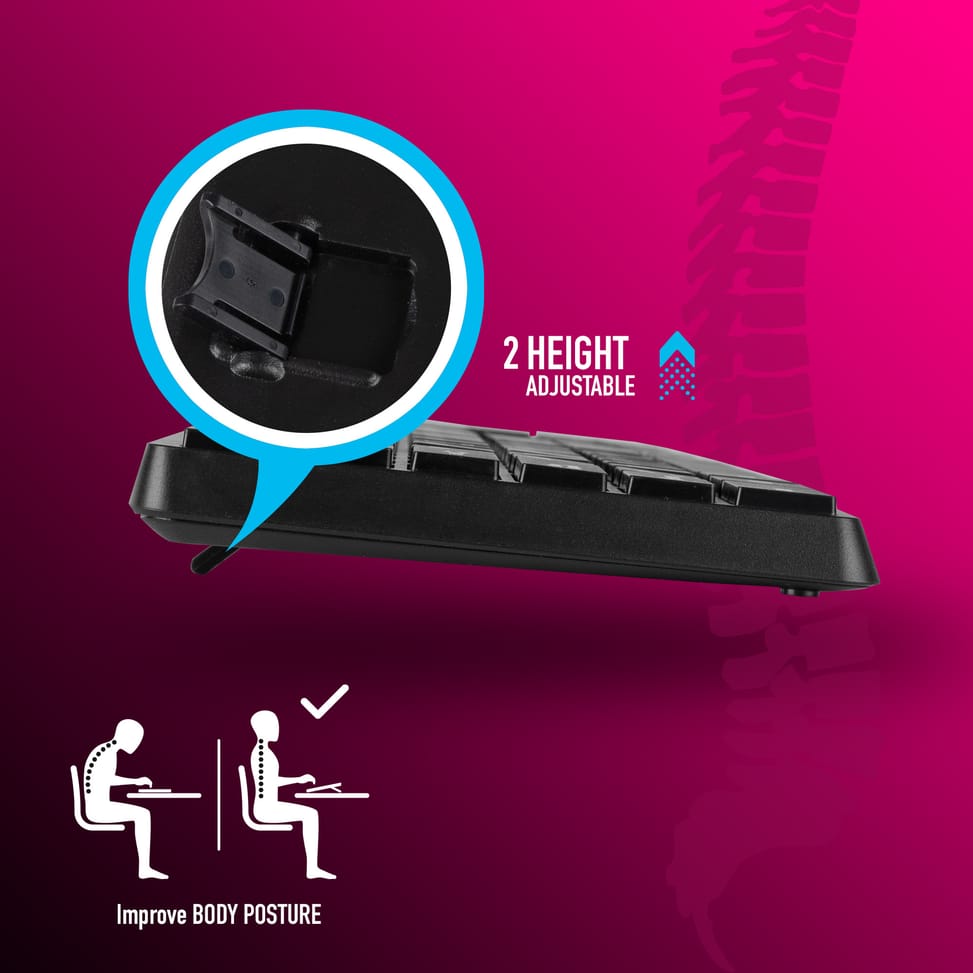 Pack Clavier/Souris sans fil NGS Allure (ALLUREKIT)