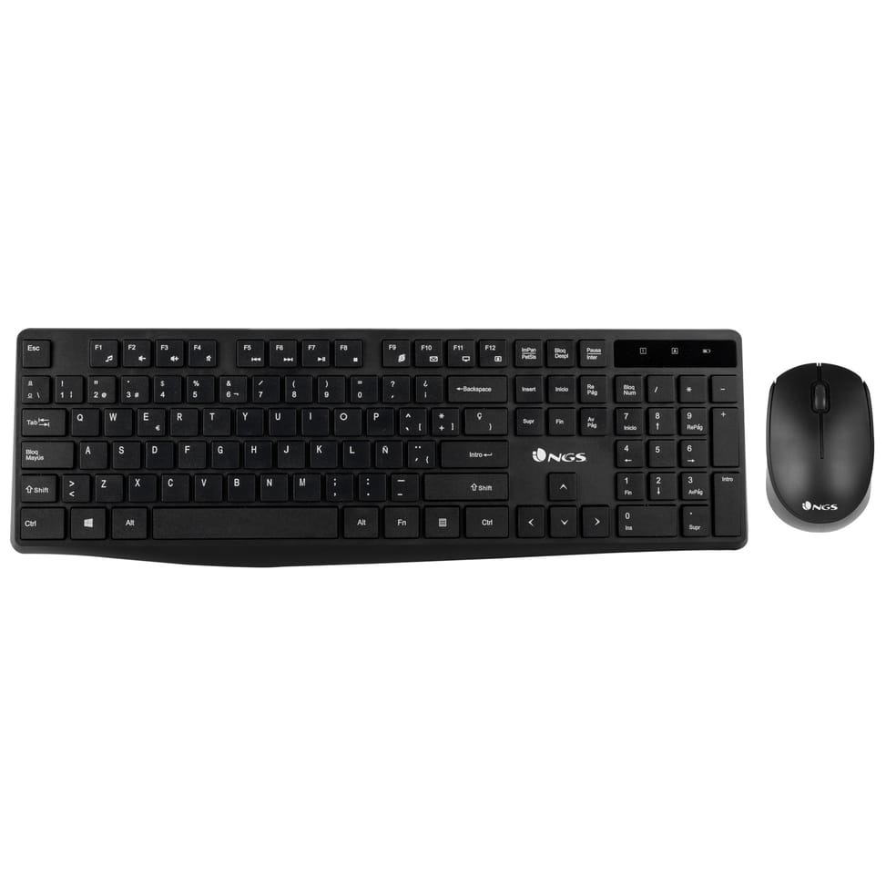 Pack Clavier/Souris sans fil NGS Allure (ALLUREKIT)