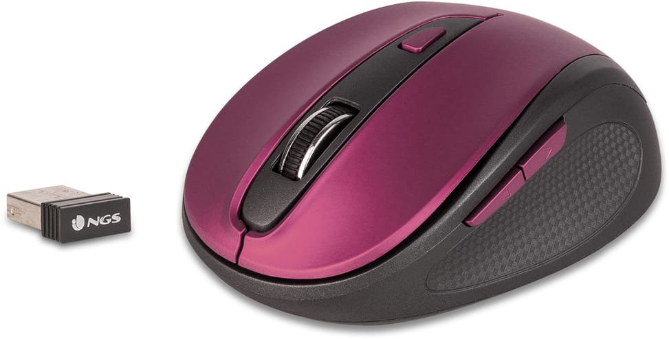 Souris sans fil NGS Evo Mute Violet (EVOMUTEPURPLE)